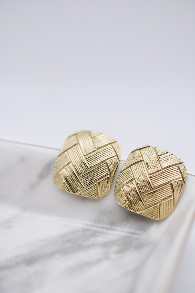 Boucles d’oreilles | Éclat Tressé