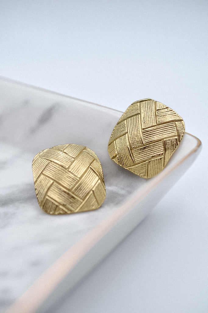 Boucles d’oreilles | Éclat Tressé