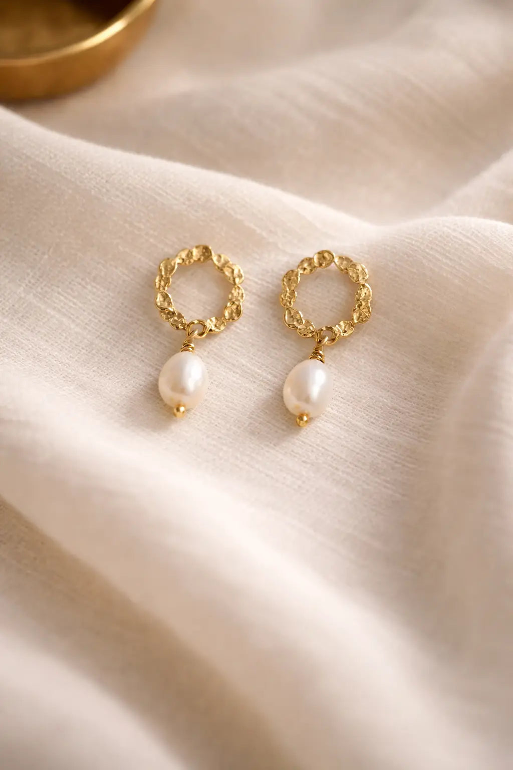 Boucles Éclat d'Ivoire Flocons Du Crépuscule